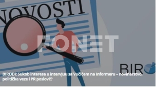 Sukob interesa u intervjuu